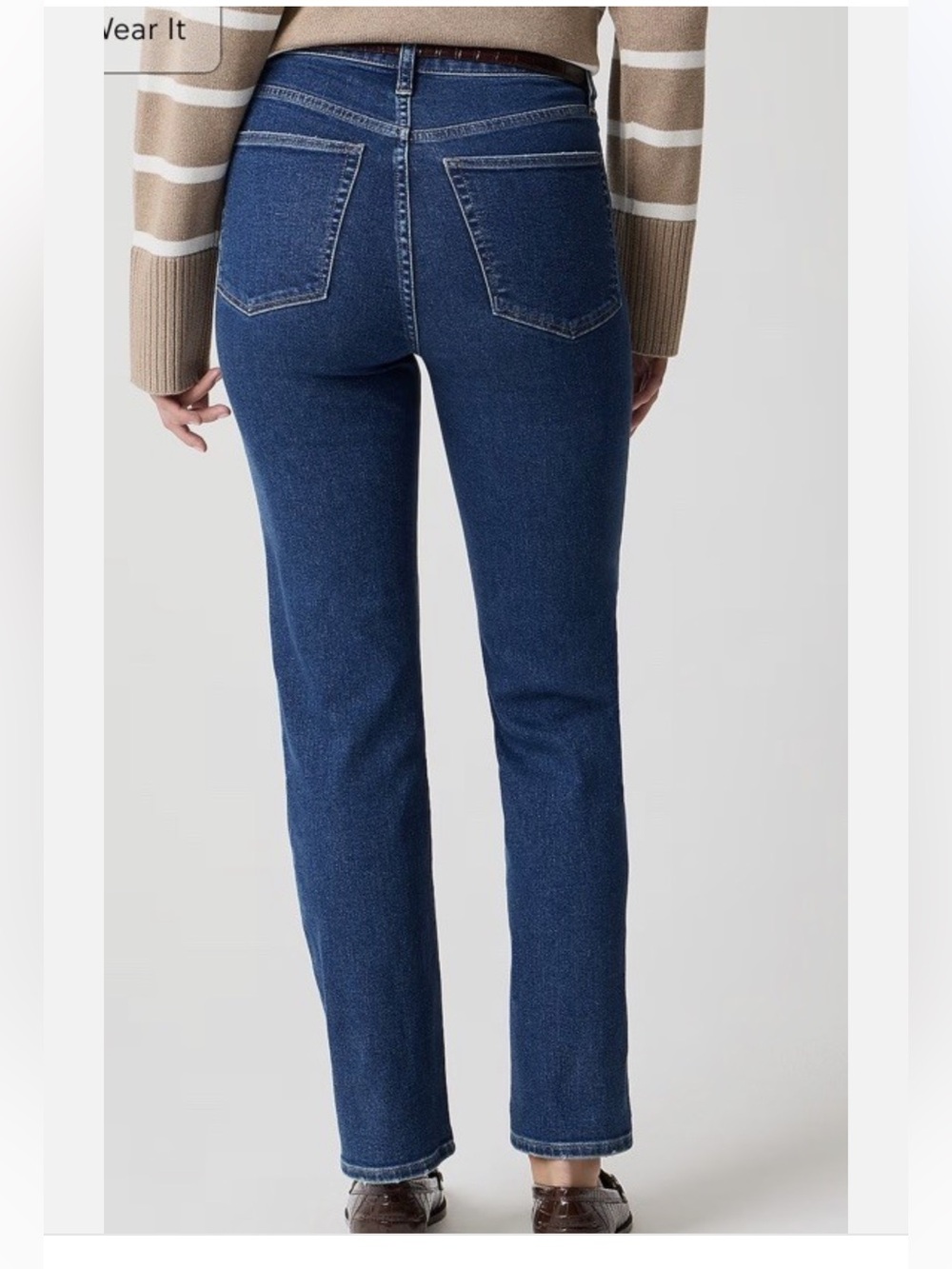 J. Crew Factory Signature Stretch Stovepipe Straight Leg Jeans High Waist Sz. 28 - Picture 2 of 7